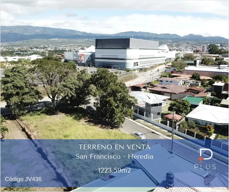 TERRENO RESIDENCIAL O COMERCIAL VENTA SAN FRANCISCO HEREDIA JV436
