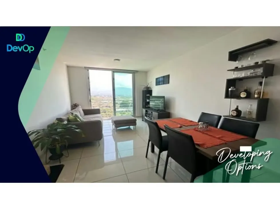 Venta de apartamento en Heredia | Bambú 106 | 2 hab-2 parqueos | F 659