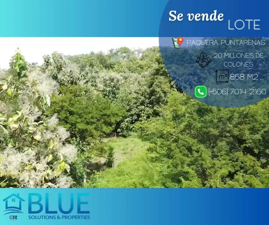 Lot for sale in Rio Grande de Paquera, Puntarenas