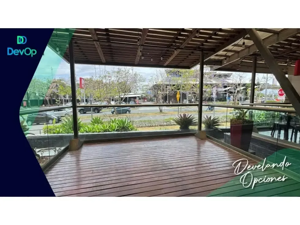 Alquiler Local para Restaurante con Terraza en Plaza Antares.