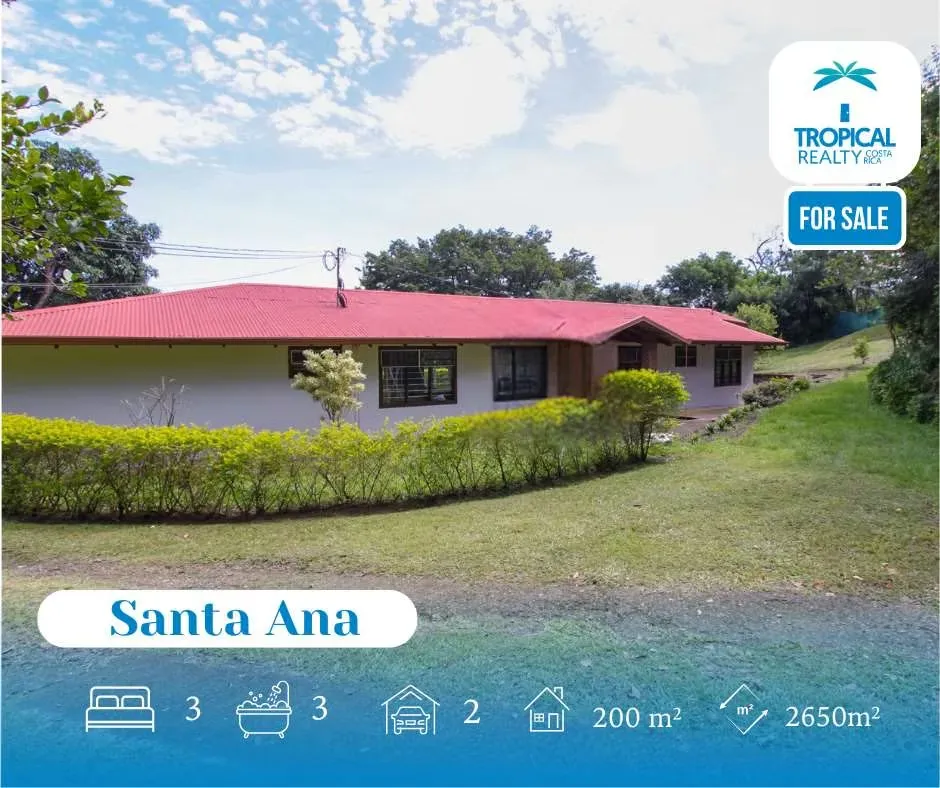 Casa en venta Santa Ana Piedades 2650m2