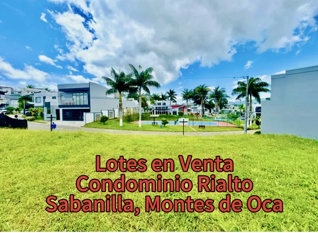 REDUCED, Lote for Sale – Condominio Rialto, El Cristo de Sabanilla