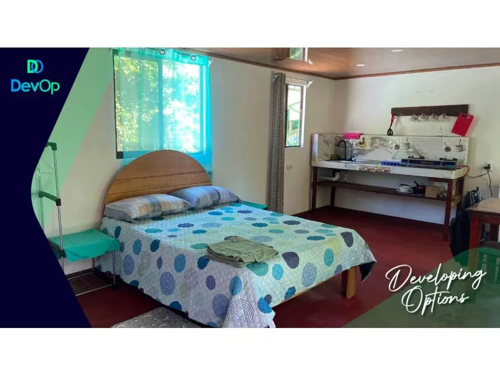 Venta terreno con apartamentos en Manuel Antonio
