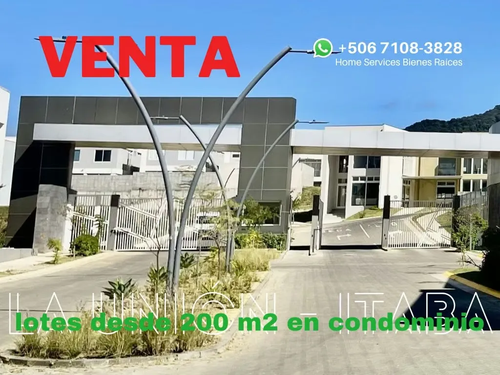 VENTA! Lotes Exclusivo Condominio – Itaba, La Unión.