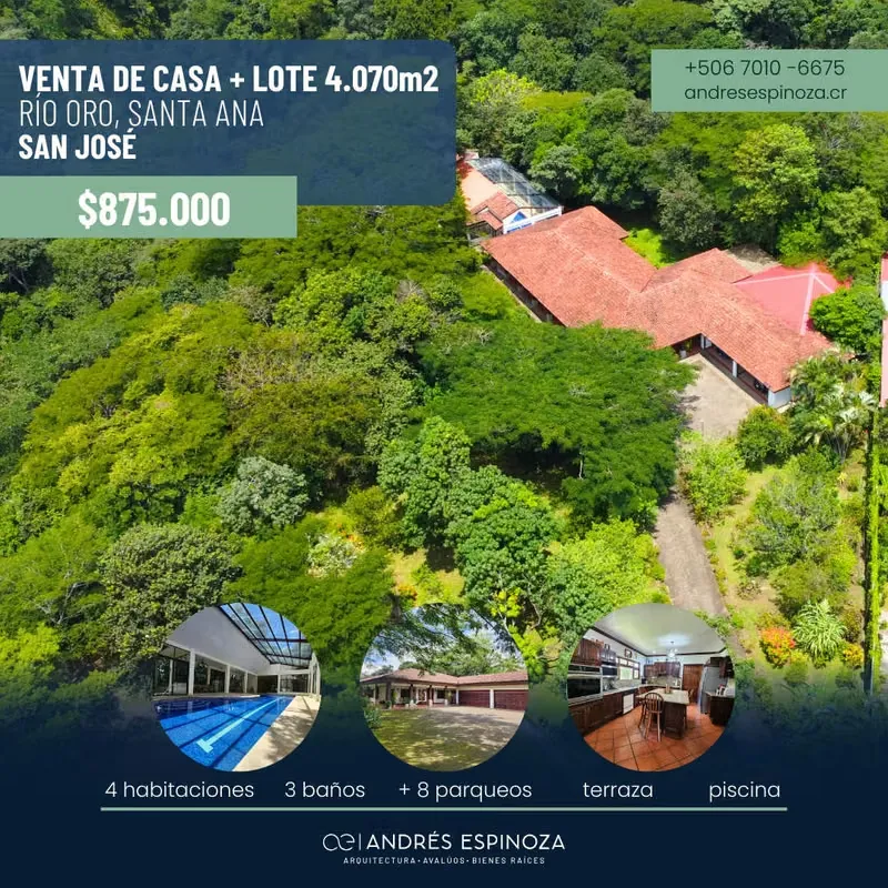 AE ARQUITECTURA | HOUSE + LOT FOR SALE RIO ORO SANTA ANA AE 1238