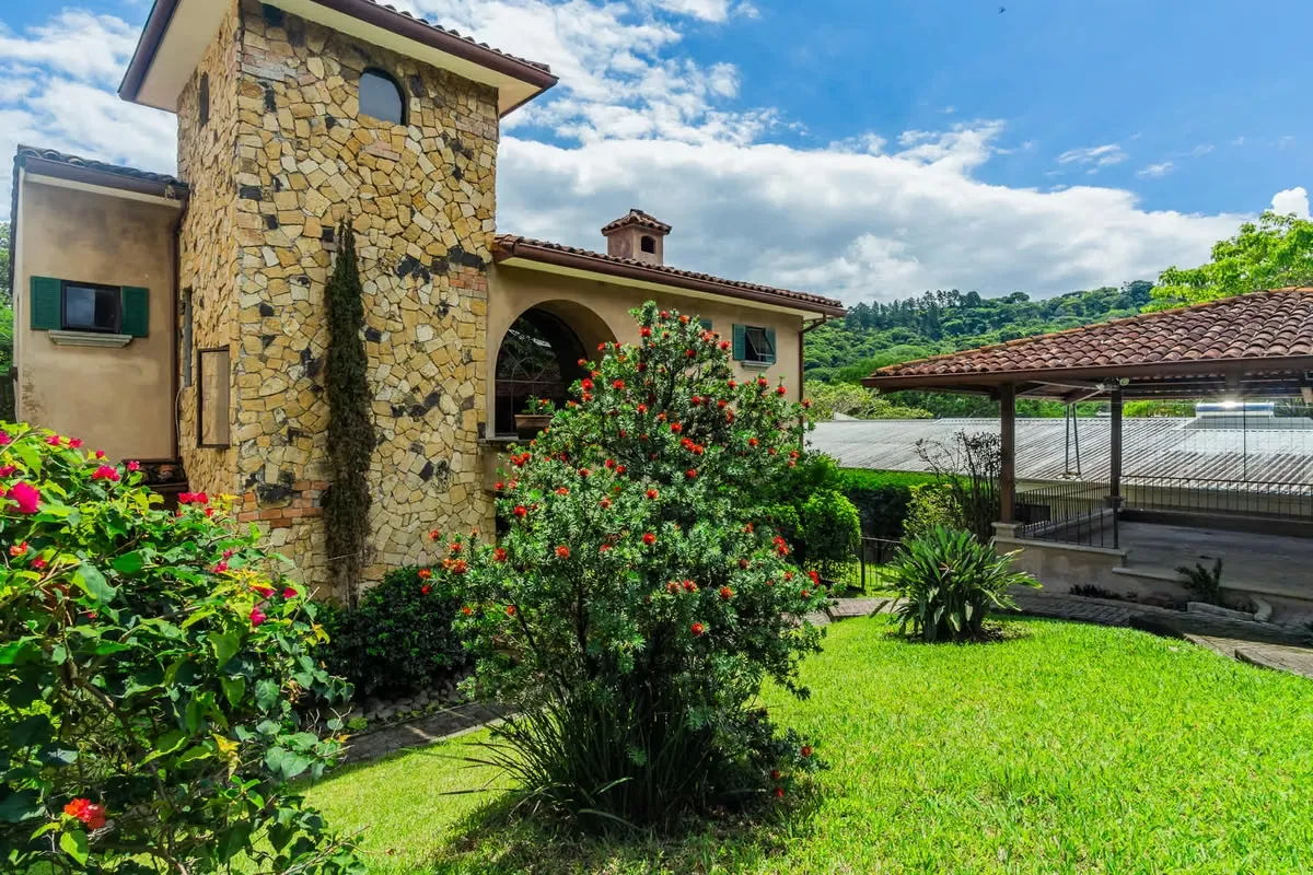 Luxury Tuscan Home For Sale - Montaña Luna, Santa Ana | 4BR w/ Private Creek