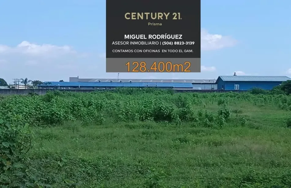 INDUSTRIAL AND COMMERCIAL LAND CARTAGO 128,400m2