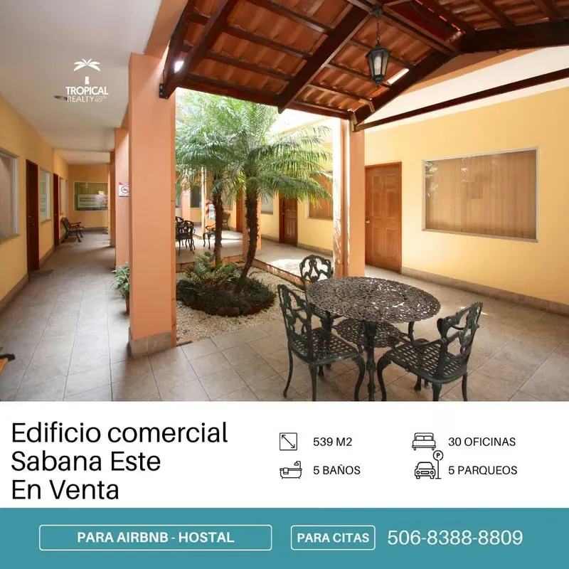 Edificio con Potencial para Hostal o Airbnb – Cerca de La Sabana y Paseo Colón