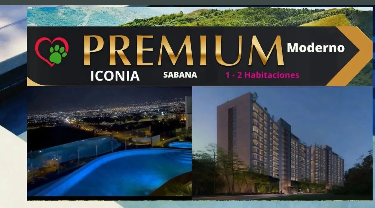 Mudanza inmediata!ICONIA – Sabana Norte FURNISHED APARTMENT FOR RENT