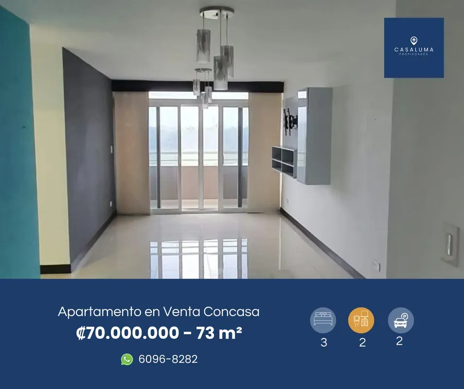 HERMOSO APARTAMENTO EN VENTA EN CONCASA