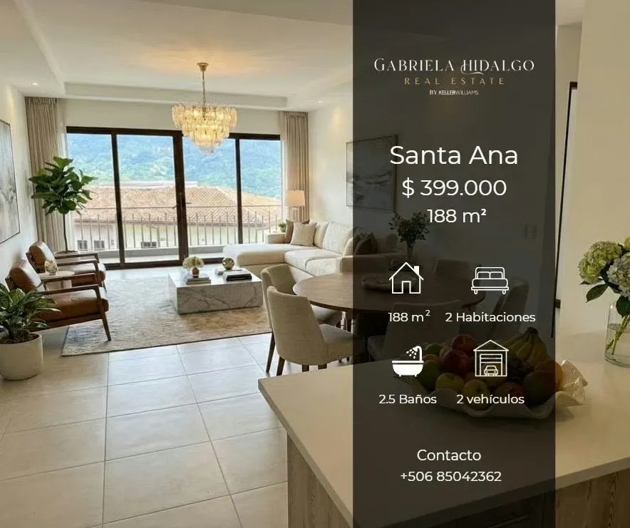 Condo Vista al Valle, Santa Ana, near the Alto a Las Palomas road Vieja