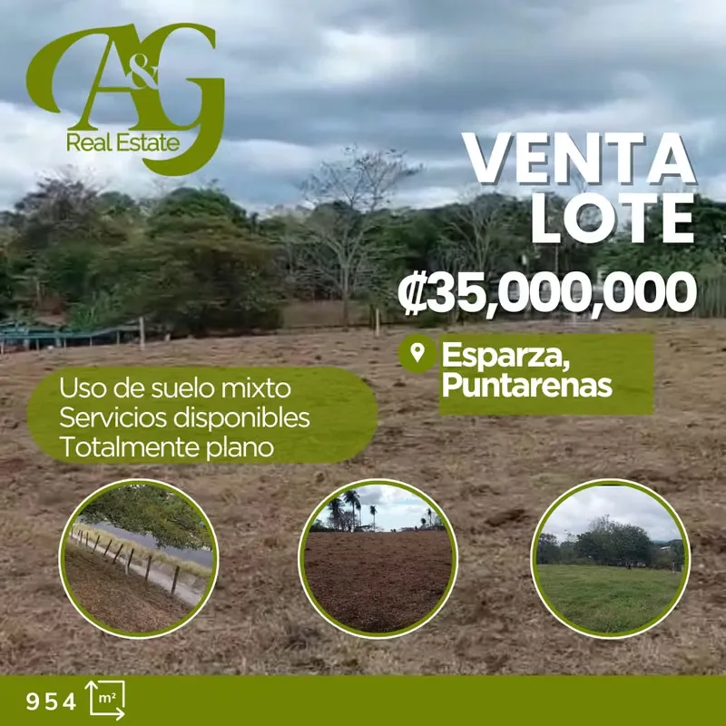 Se venden hermosos lotes en San Rafael de Esparza, Puntarenas, ubicados en una zona tranquila y con gran potencial turístico y de ...