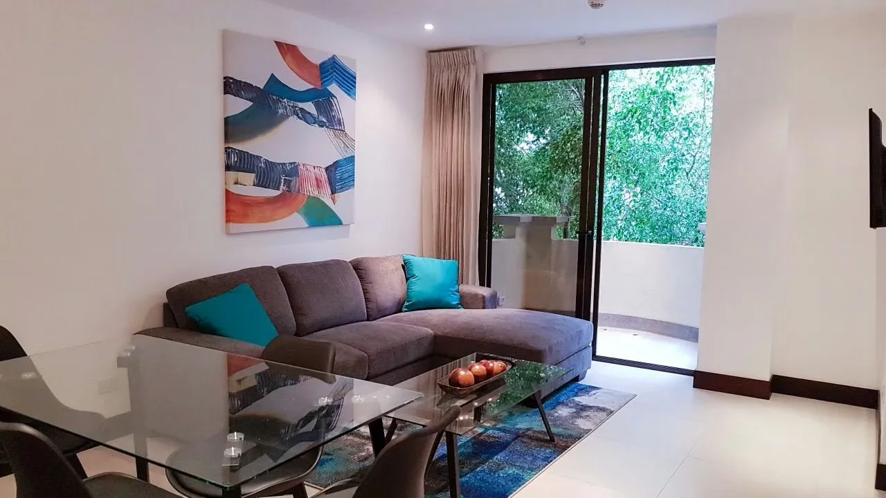 APARTAMENTO AMUEBLADO DE 2 HABITACIONES EN CONDOMINIO MONTESOL - POZOS SANTA ANA