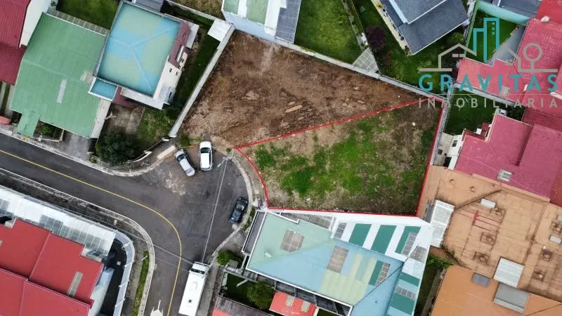 Lote en Curridabat | 349 m2 | PLANO | En calle sin salida | F 314