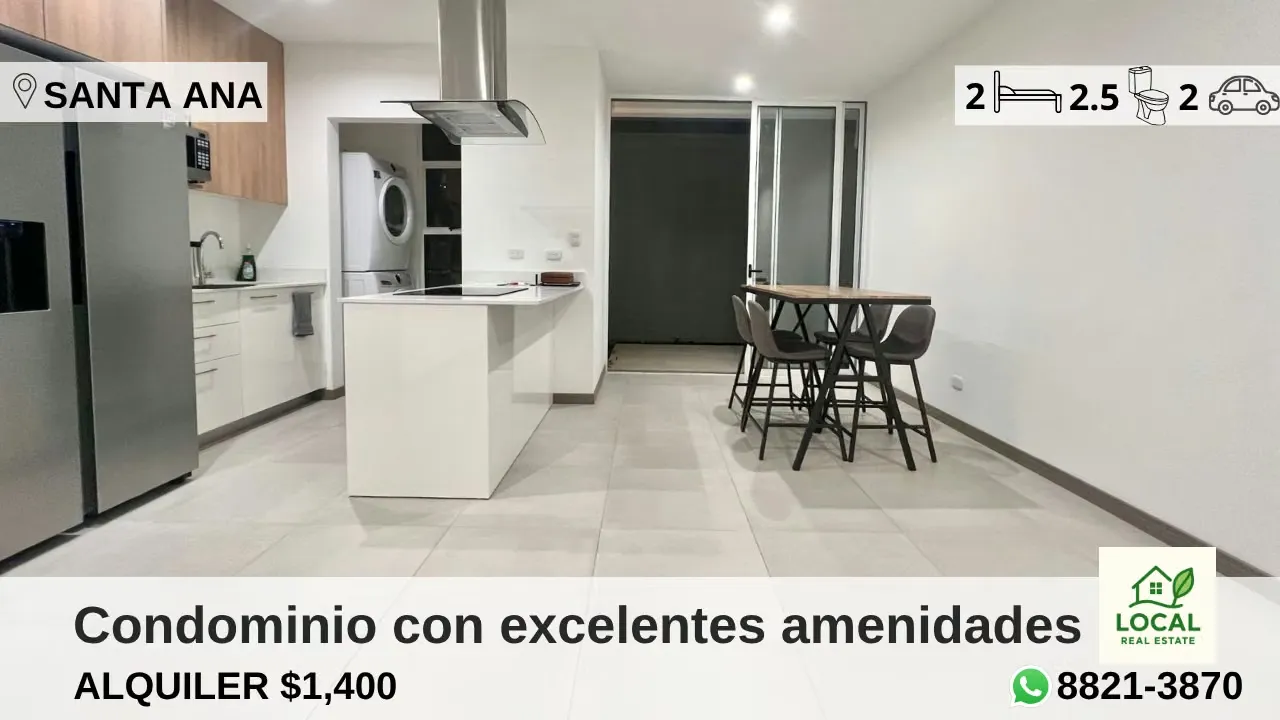 Condominium two rooms in Piedad de Santa Ana