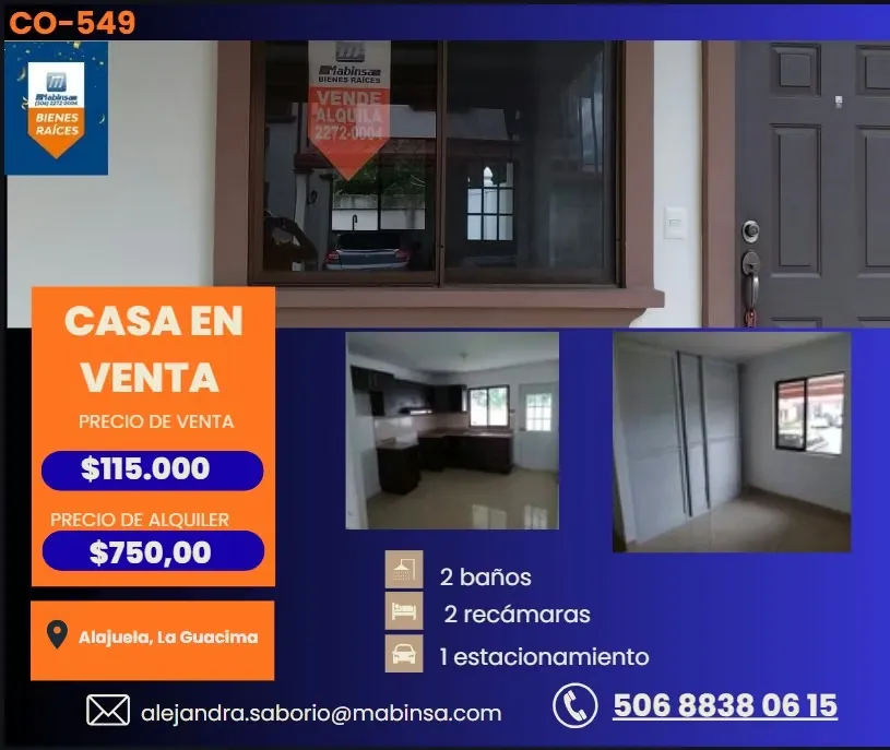 CO-549 HABITATIONAL CONDOMINIUM IN THE HALATURLA GUACE