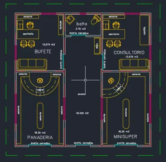 I offer you the opportunity to develop an area of 80 m2, which can be part of another or an independent lot, through an orderly plan ...