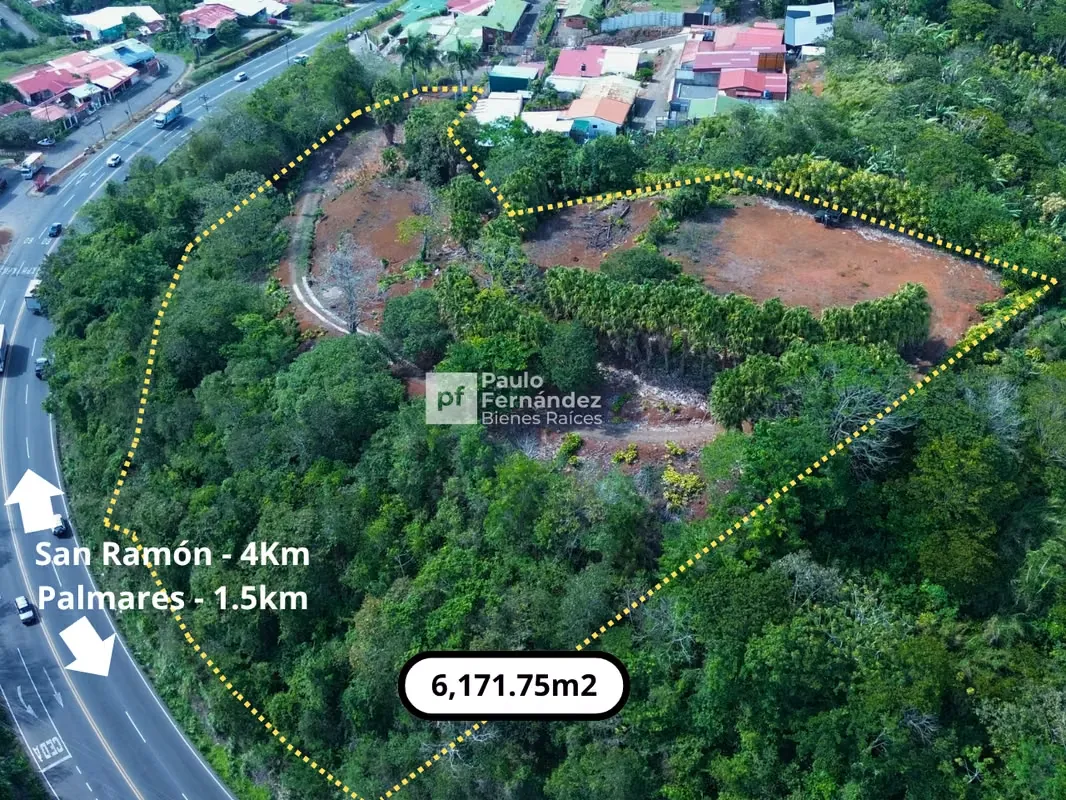Terreno de 6,171m² con Terrazas y Vistas Únicas | Alta Plusvalía en Occidente