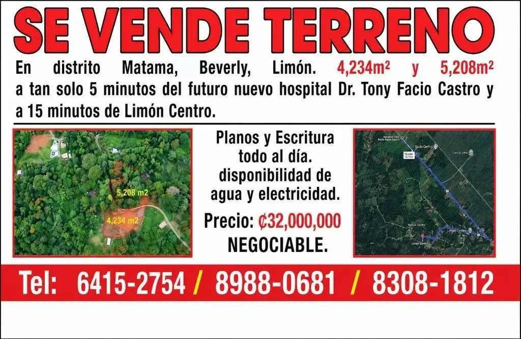 Venta de lotes a bajo precio
