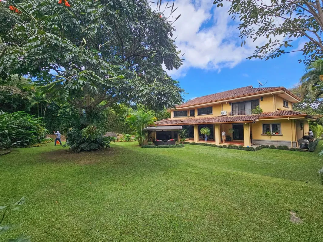 Luxury Mediterranean-style home for sale located in San Antonio of Escazu.