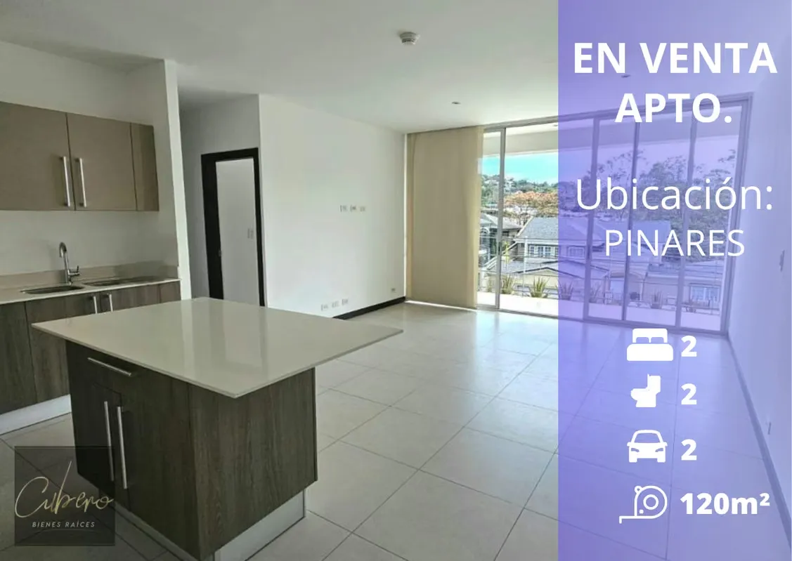 SE VENDE APTO. EN CONDOMINIO VERTICAL 3ER. PISO EN PINARES CERCA DE MOMENTUM