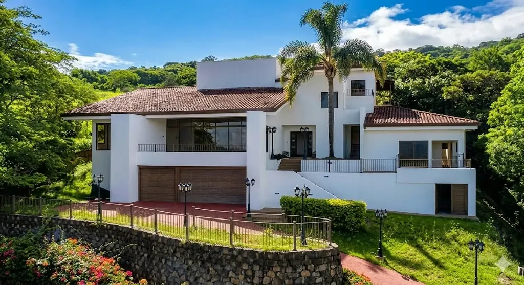 First level includes living room, dining room, terrace, visit restroom, bar with ...