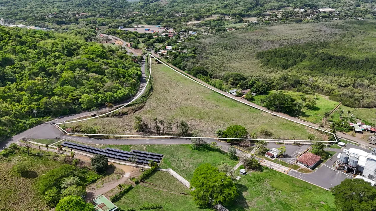 INDUSTRIAL LAND FOR SALE, 9.5 KM FROM PUERTO CALDERA