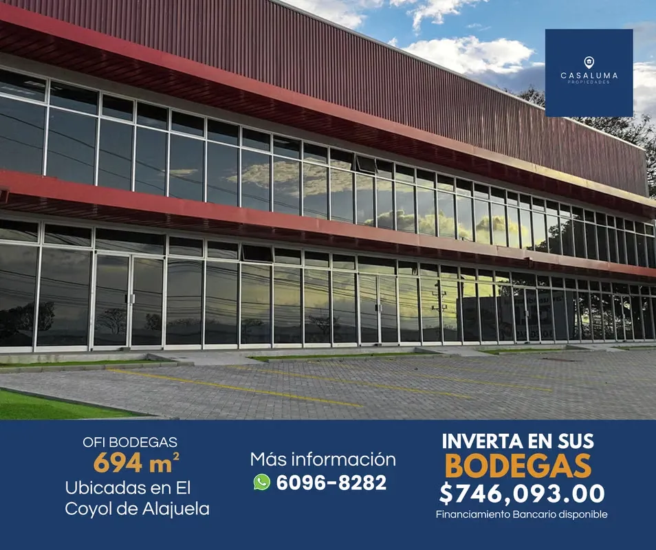 Bodega en venta en El Coyol, Alajuela